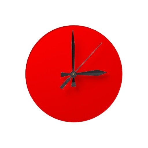 Red Wall Clock - Ideas on Foter