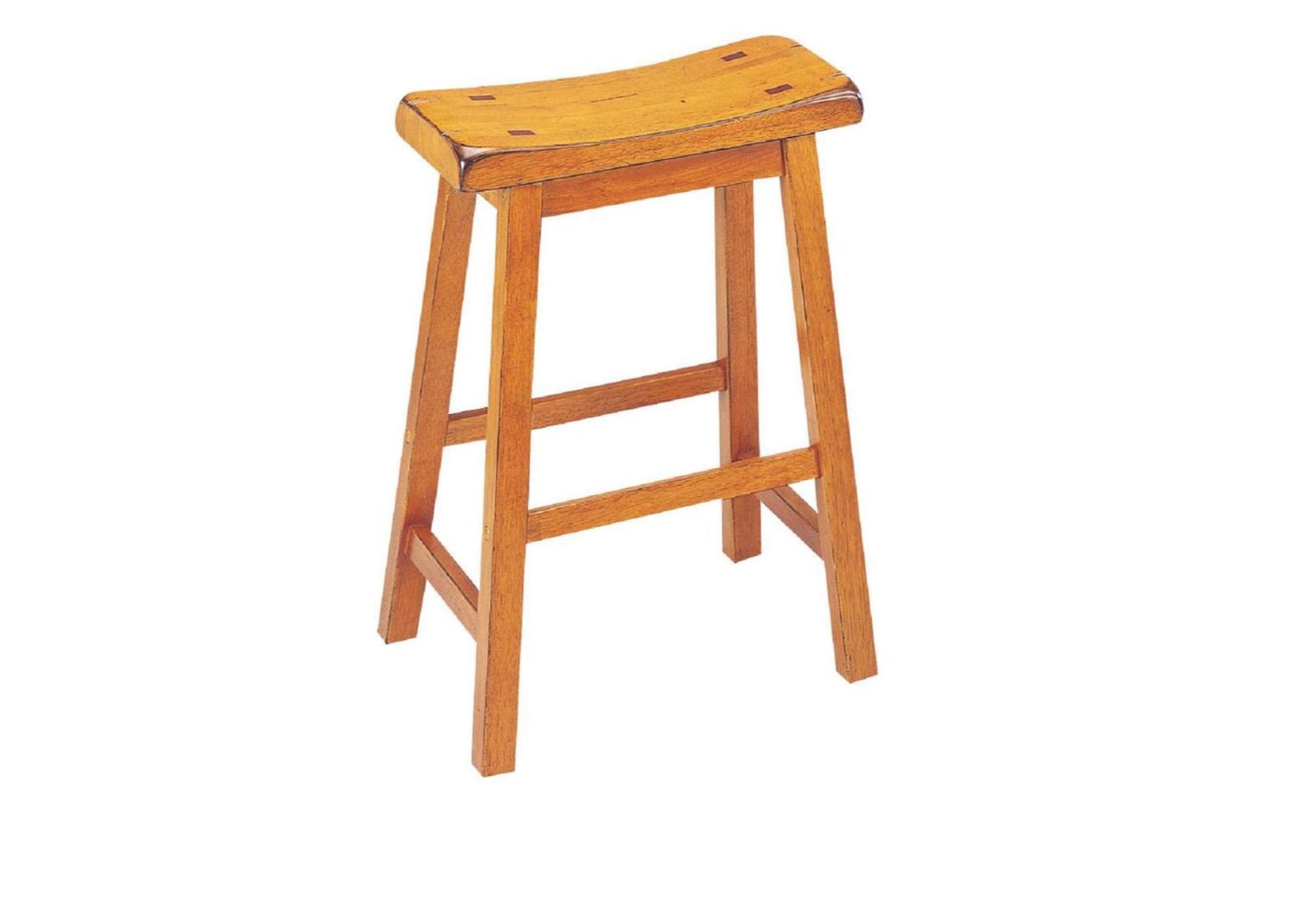 Solid Wood Saddle Bar Stools Are The Perfect acme 07307 set of 2 gaucho saddle stool oak finish