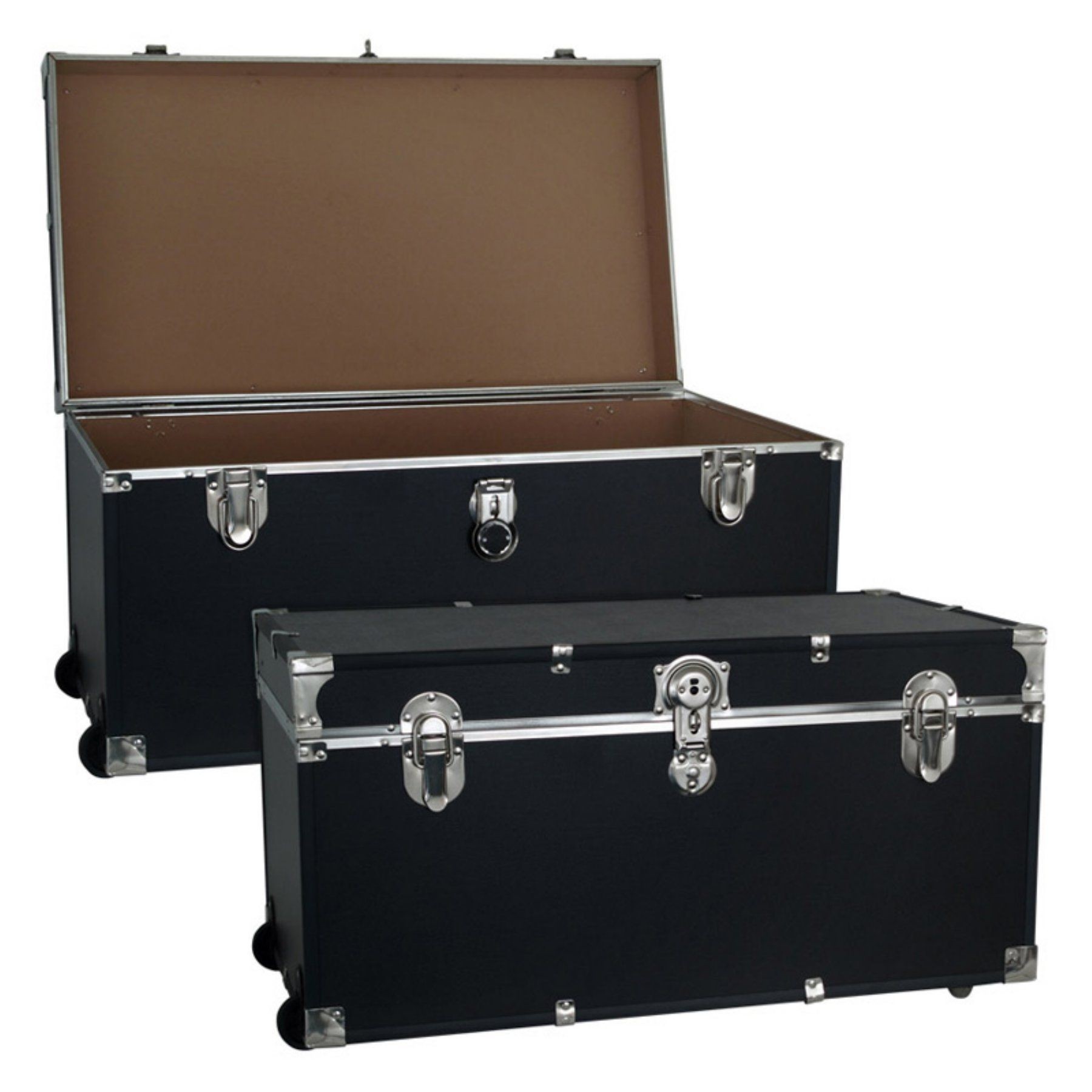 Mercury Luggage Wheeled Storage Locker, Black, 31" oversized!