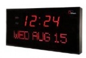 Digital Wall Clock Lcd Big Large Number Time Temperature Calendar Alarm V2G2