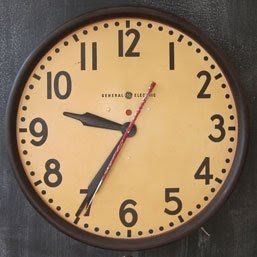 General electric wall clock but really i 39 ll take
