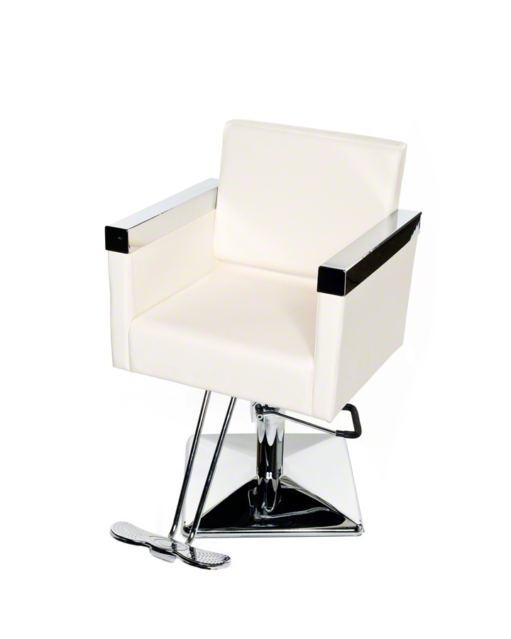 Hollywood salon chair off white