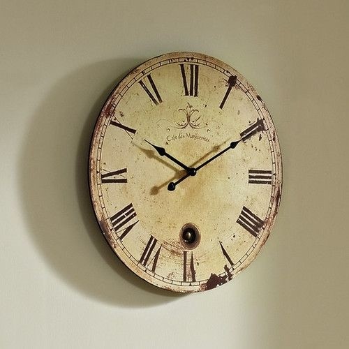 Modway vintage wall clock