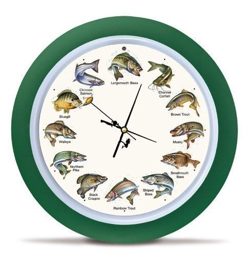 Splashing Gamefish Clock