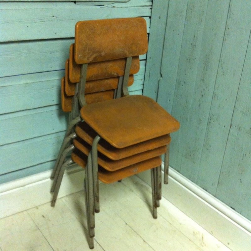 Vintage school chair 2