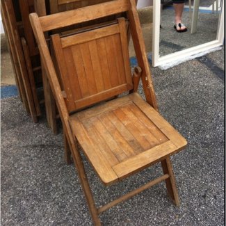 outdoor folding wooden chairs