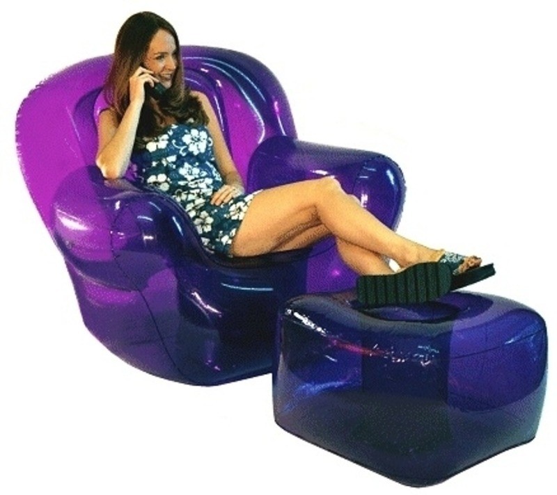 Blow up chair