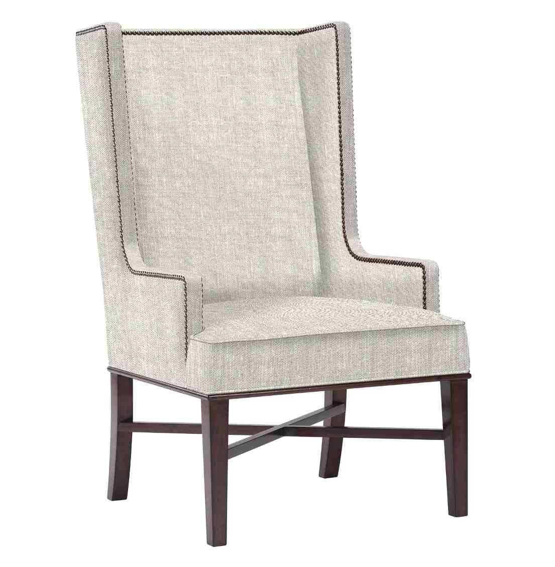 Jacqueline Hostess Wing Back Occasional Dining Arm Chair