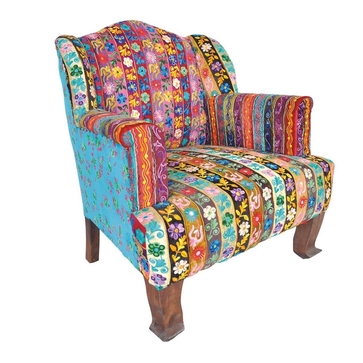 Boho discount patchwork chair