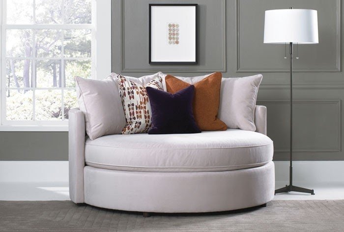 Circle discount reading chair