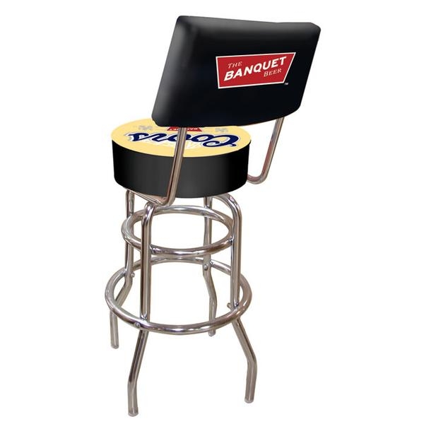 Trademark Coors Banquet Padded Bar Stool with Back