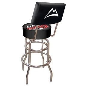 Beer Logo Bar Stools Foter Trademark Coors Light Padded Bar Stool With Back