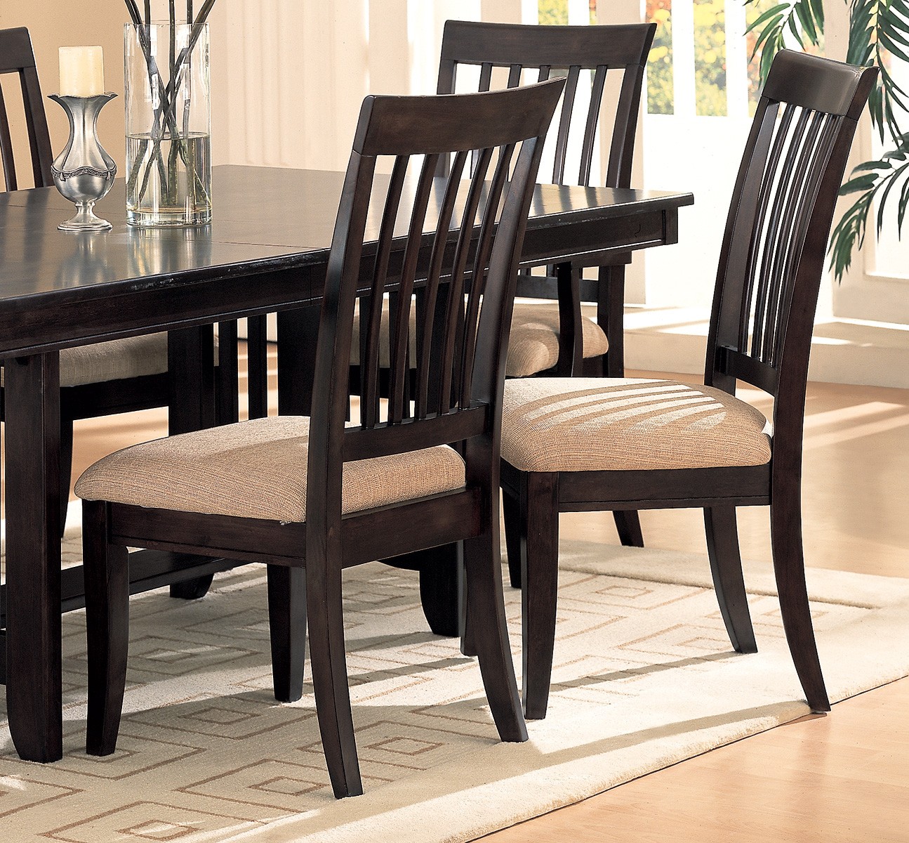 Wooden dining chairs 7