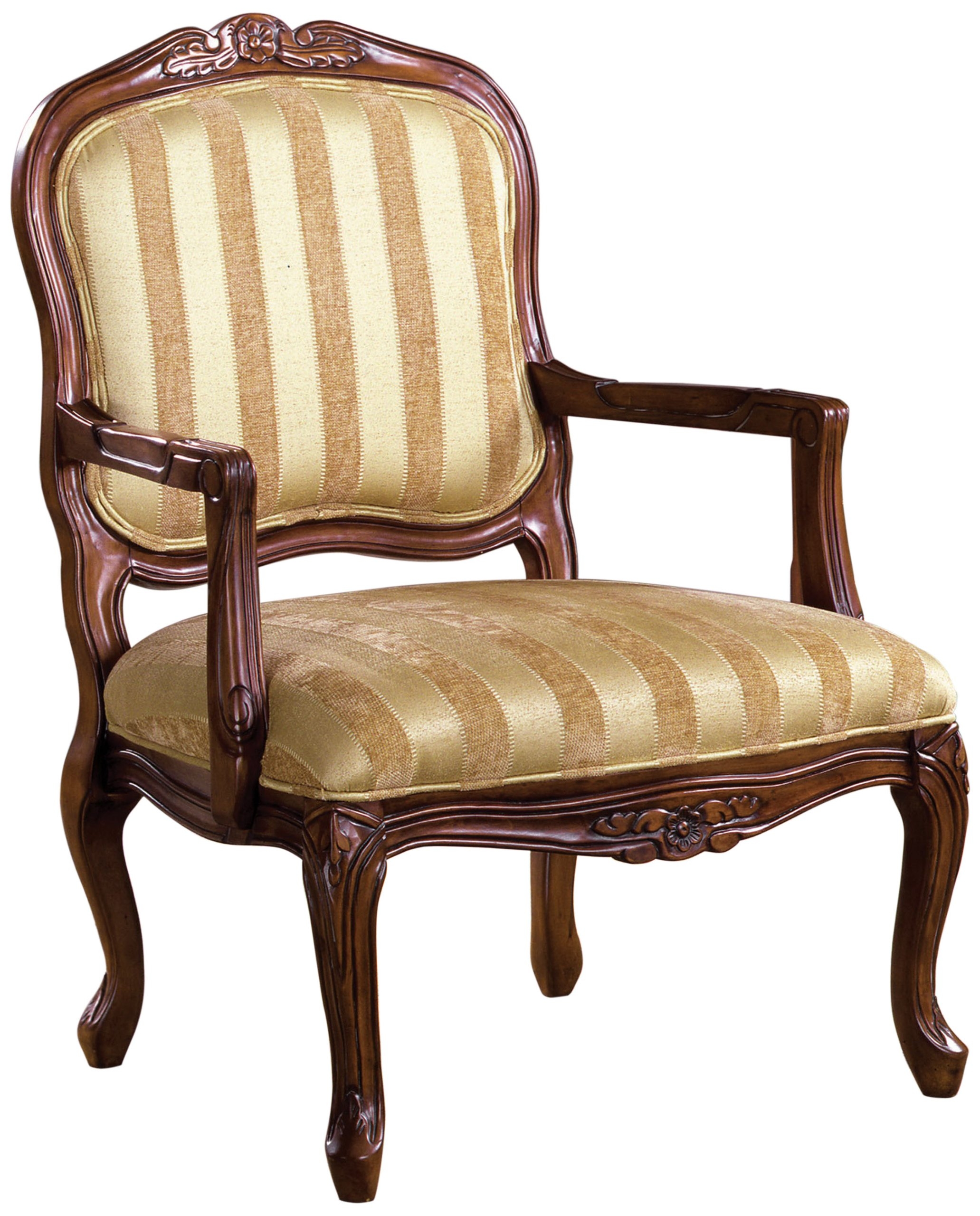 Furniture of America Solimar Arm Chair, Antique Oak
