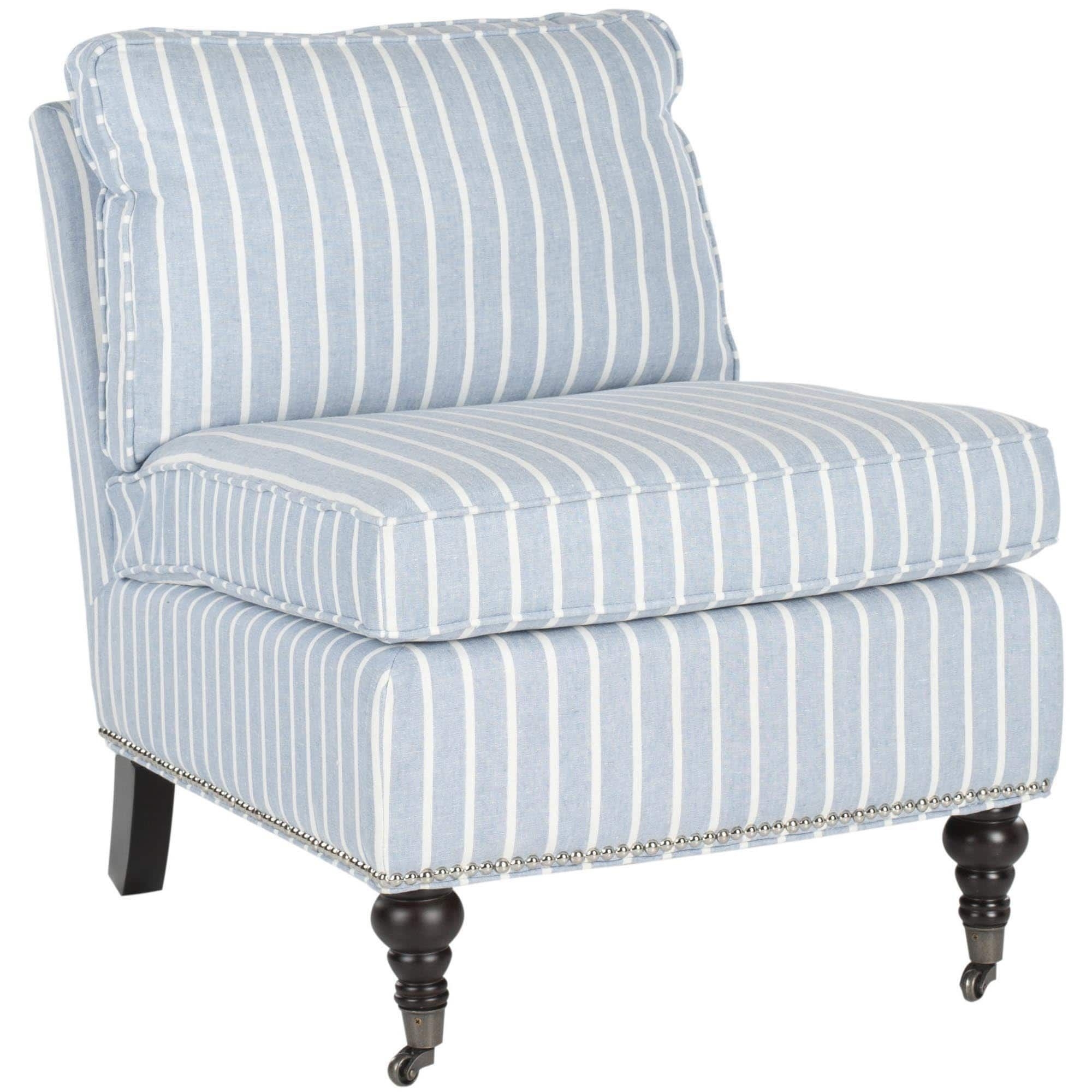 Safavieh Mercer Collection Randy Slipper Chair, Blue