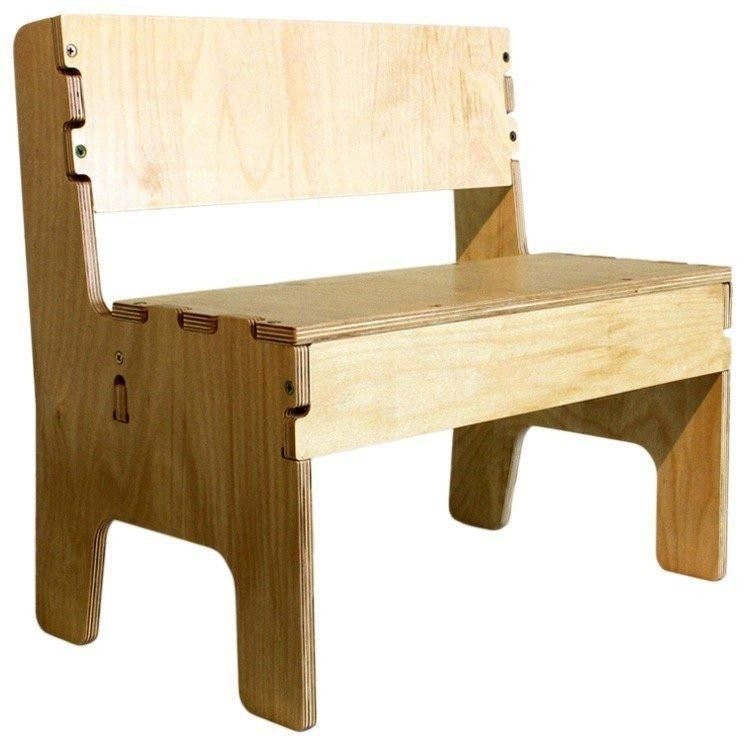 Childrens Bench Set - Rectangular Table Plus Bench Set School Table