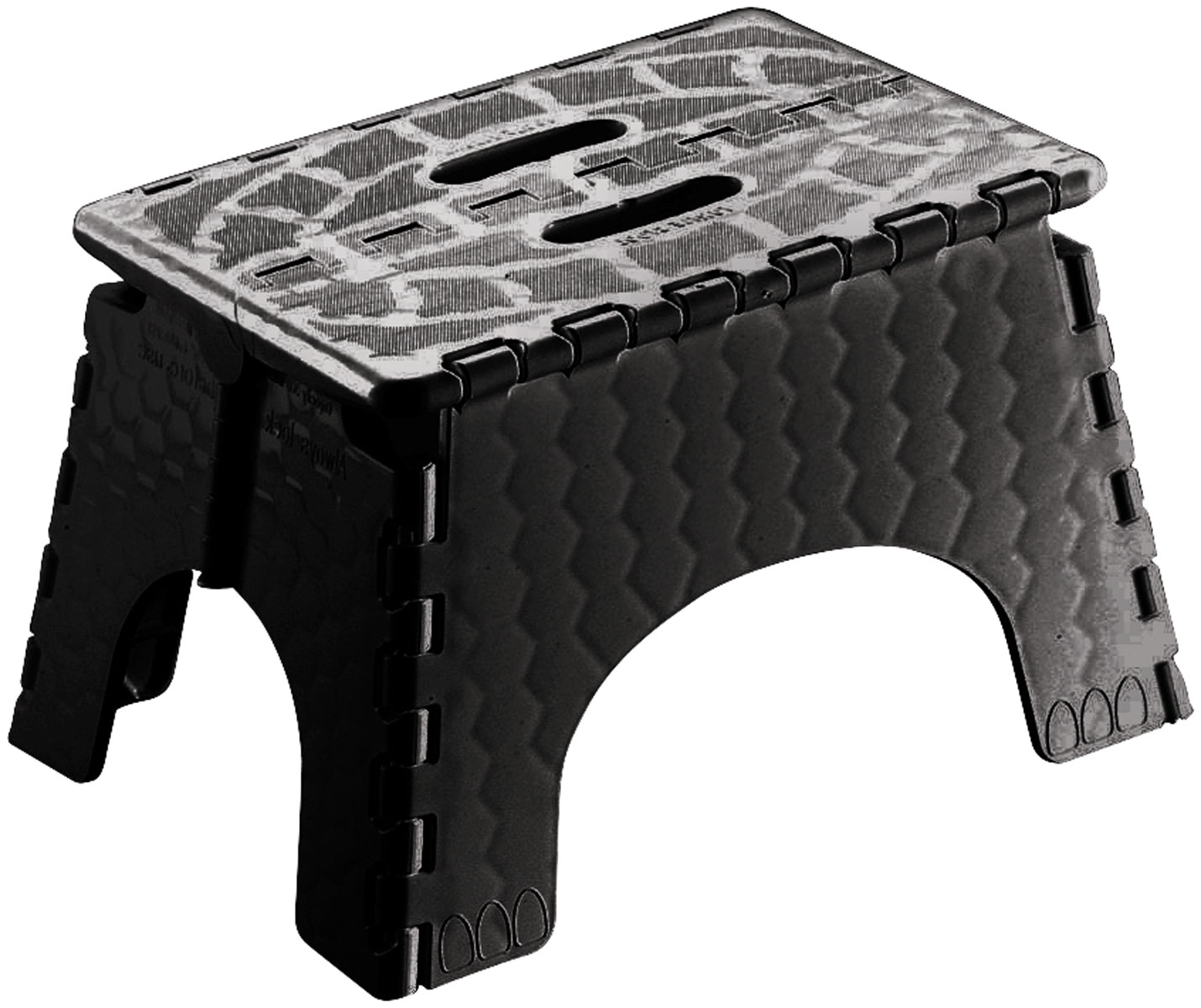 black folding step stool chair organizeme