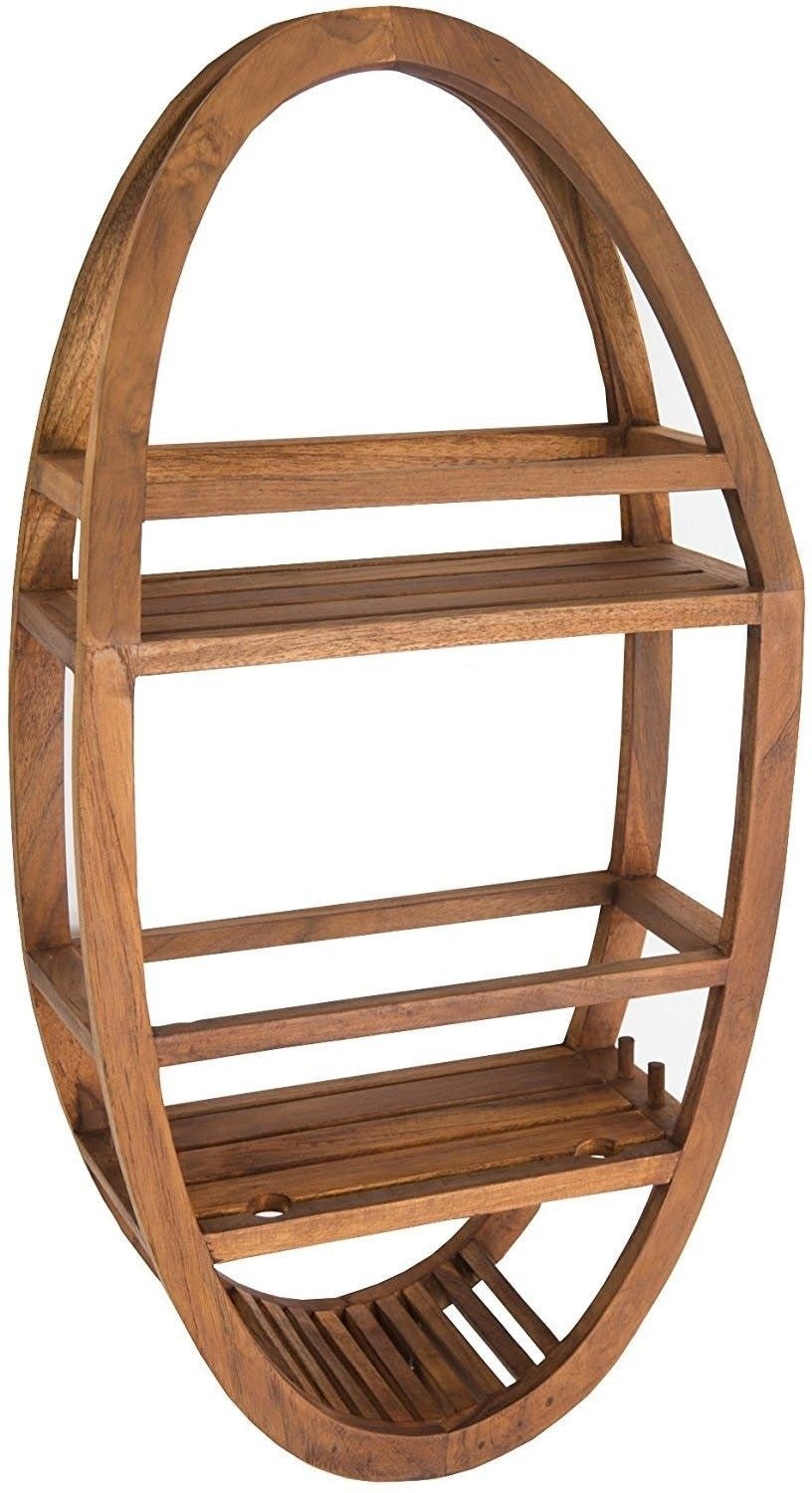 Teak Shower Organizer - From the Spa Collection