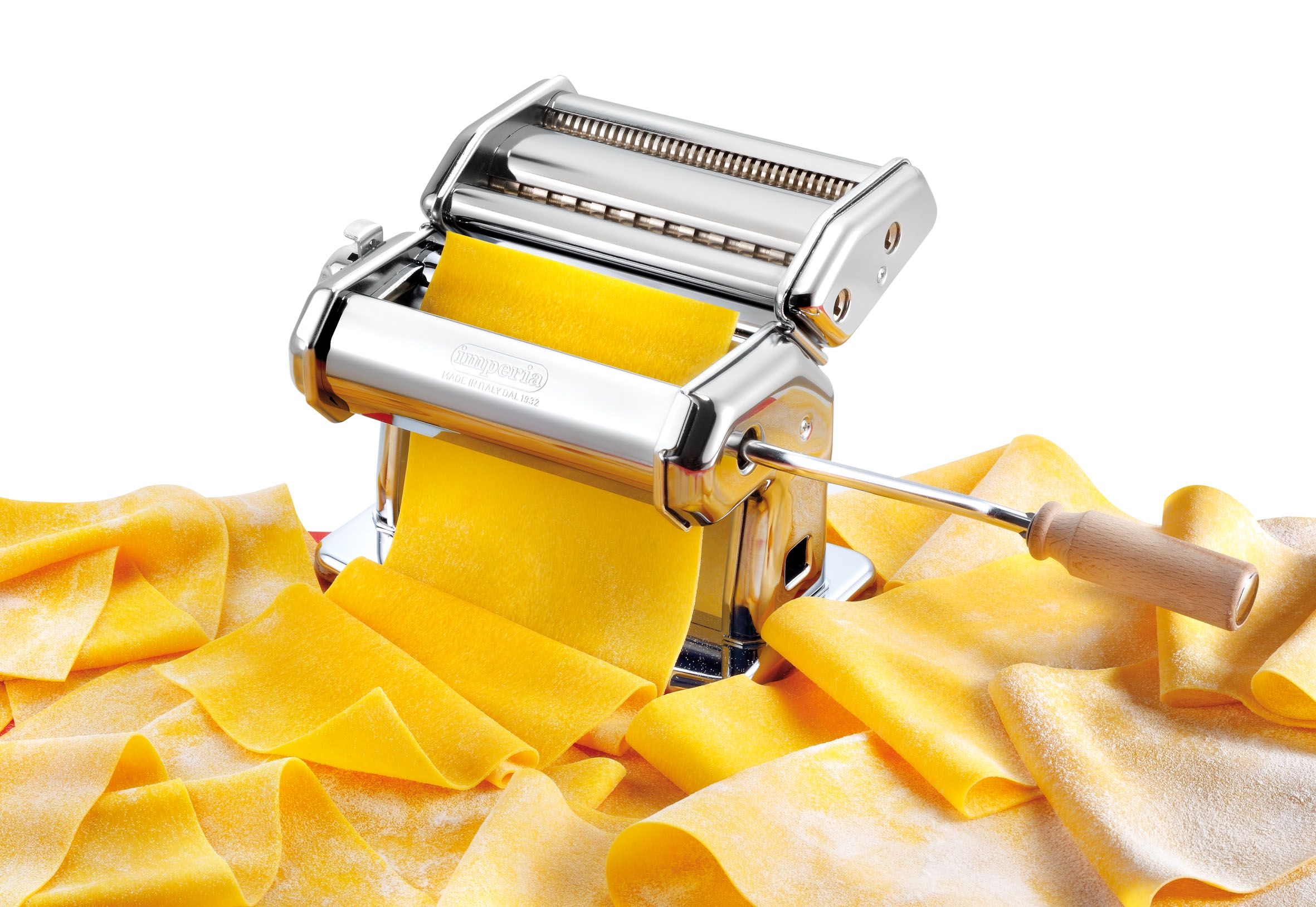 Pasta Maker Machine by Imperia- Deluxe Set W 2 Attachments, Star Ravioli #bgi