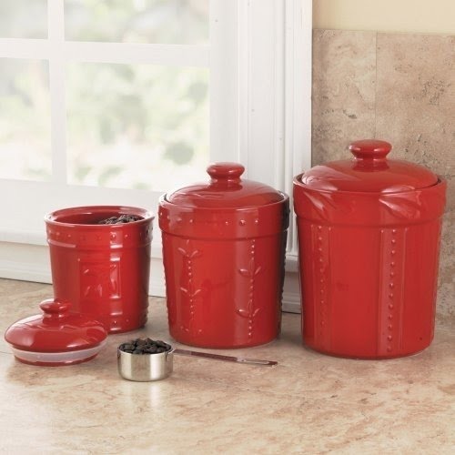 Signature Housewares Sorrento Collection Set of 3 Canisters