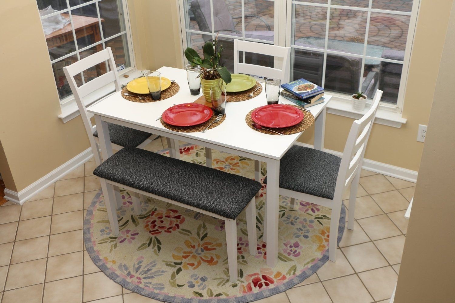 Dining Table With Chairs And Bench - Ideas on Foter