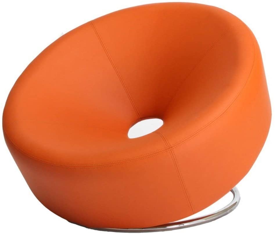 Best Selling  Modern Round Chair, Orange