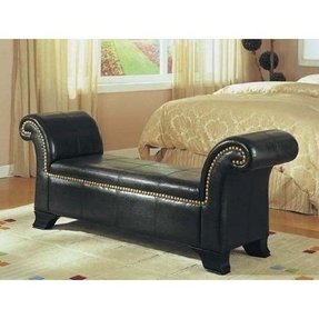 Upholstered Storage Bench With Arms - Foter