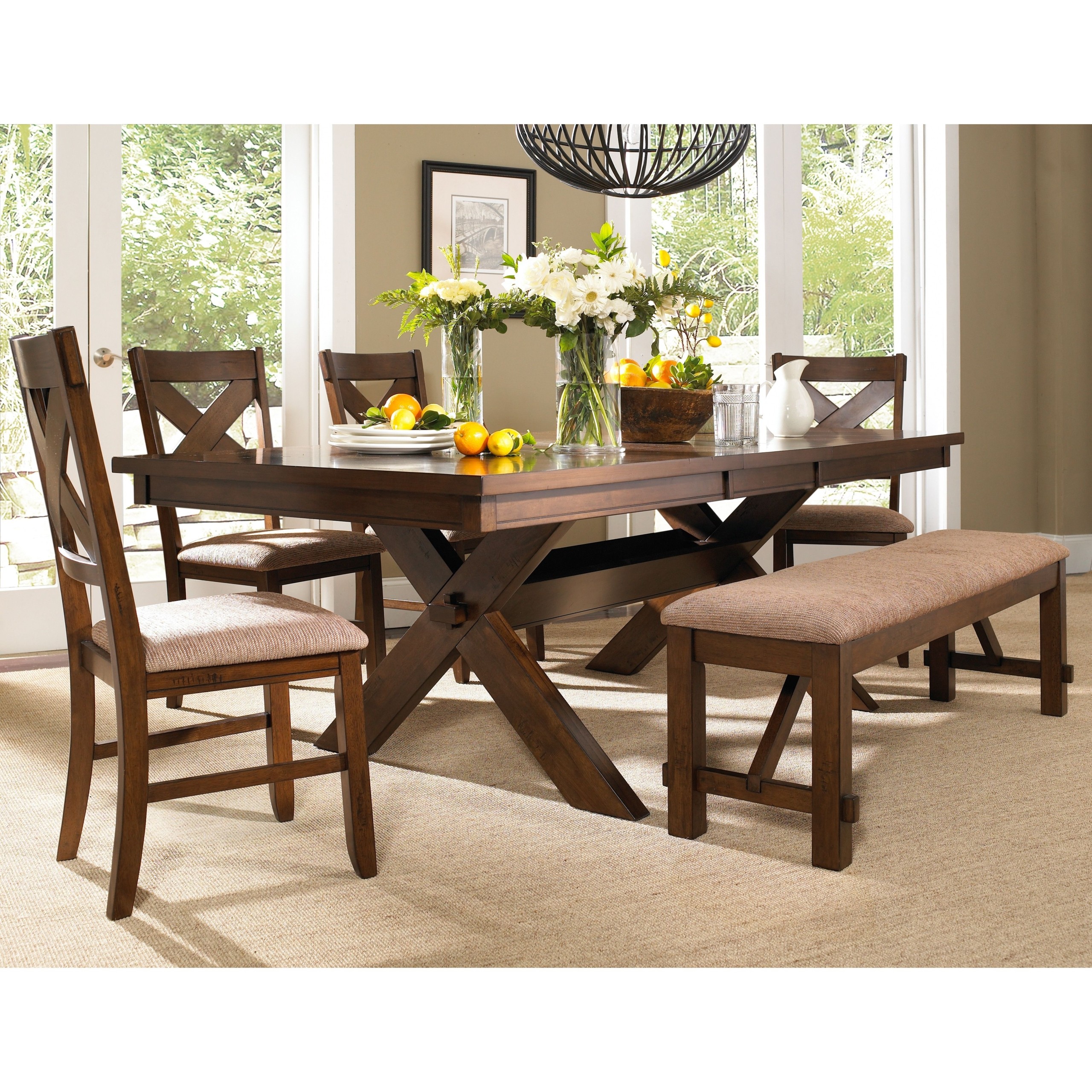 buy-alvan-4-seater-round-dining-set-honey-finish-online-in-india-at