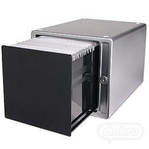 80-Disc One Touch CD/DVD Storage Box