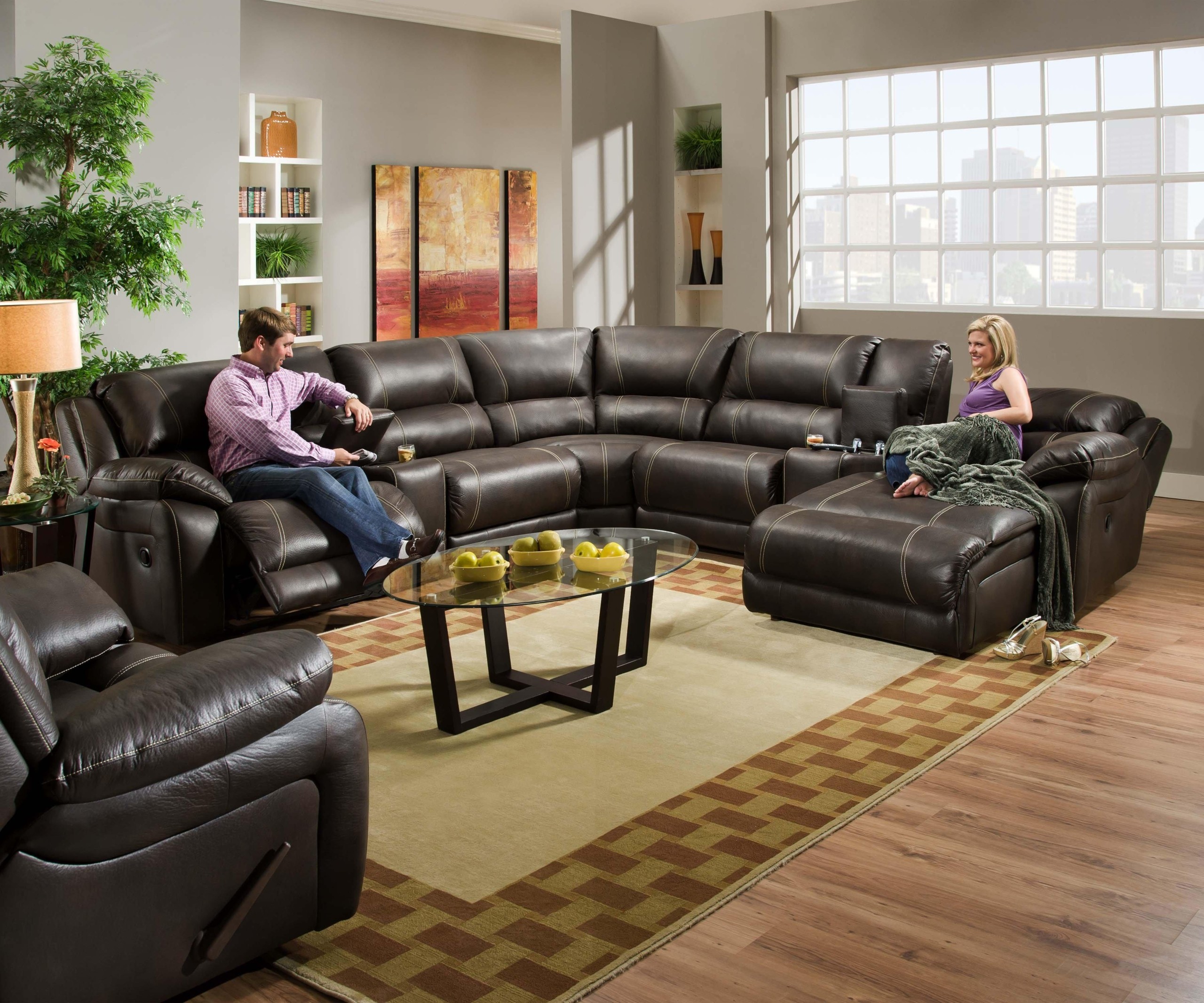 Leather Recliners With Cup Holders Ideas on Foter