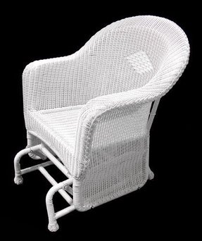 white wicker chairs ideas