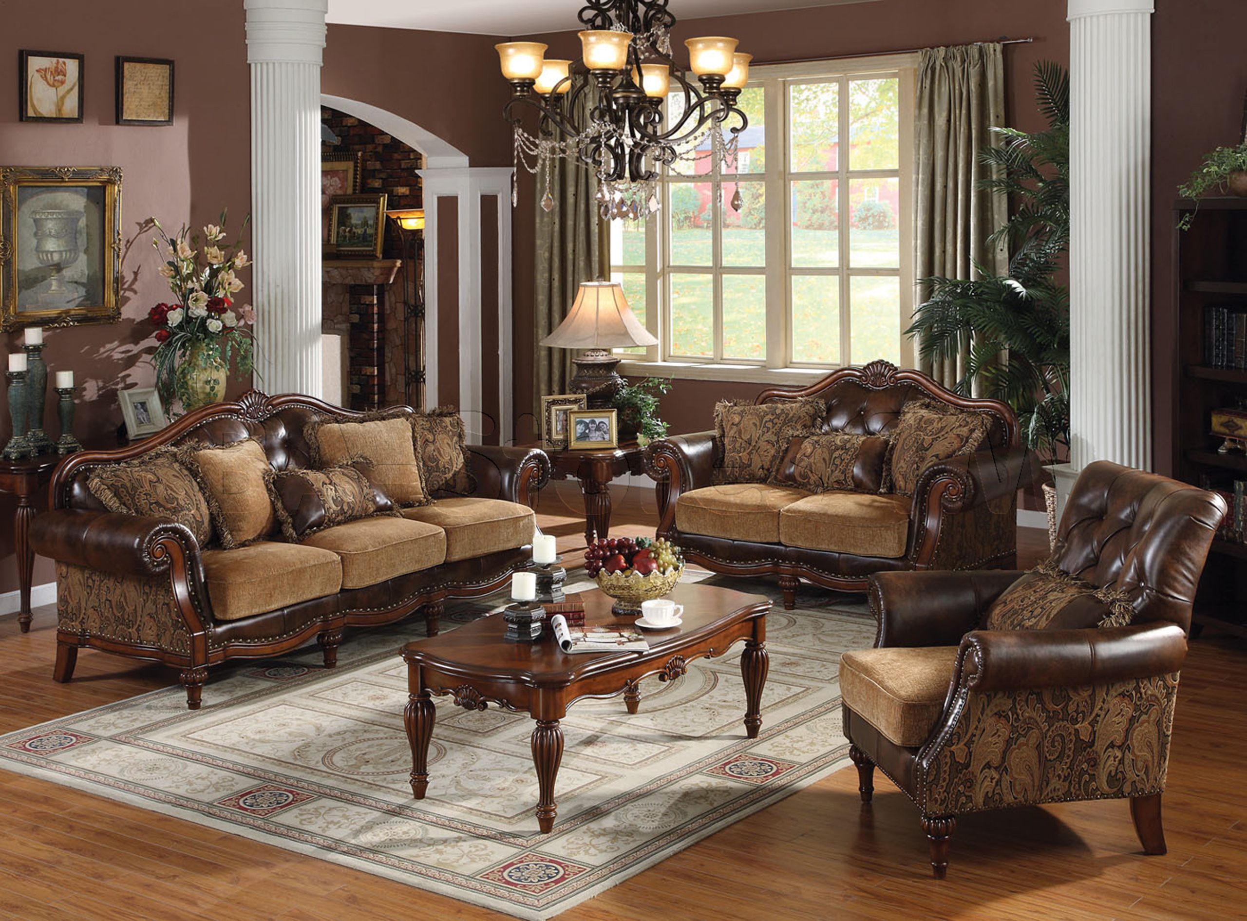 Chenille Living Room Furniture - Foter