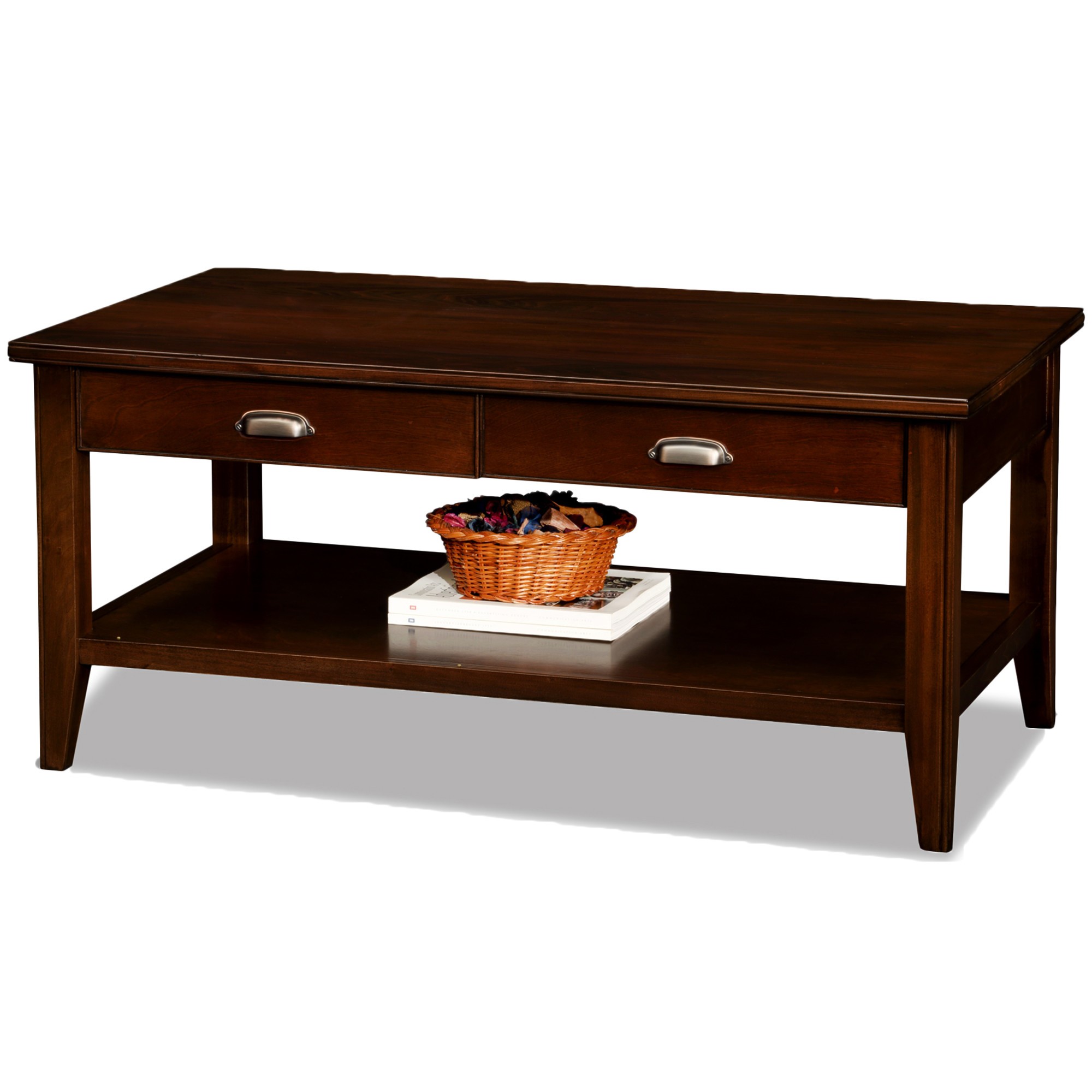 Leick Laurent 2-Drawer Coffee Table