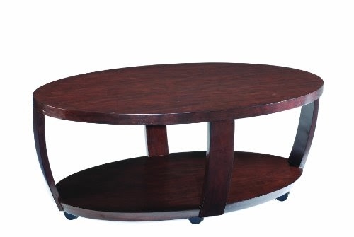 Magnussen Sotto Wood Oval Cocktail Table