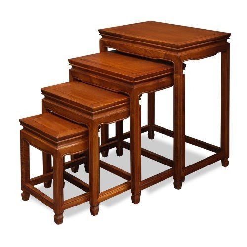 Rosewood Ming Design Nesting Tables