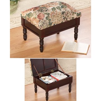 Small Foot Stools Foter Tapestry Decorative Storage Footstool