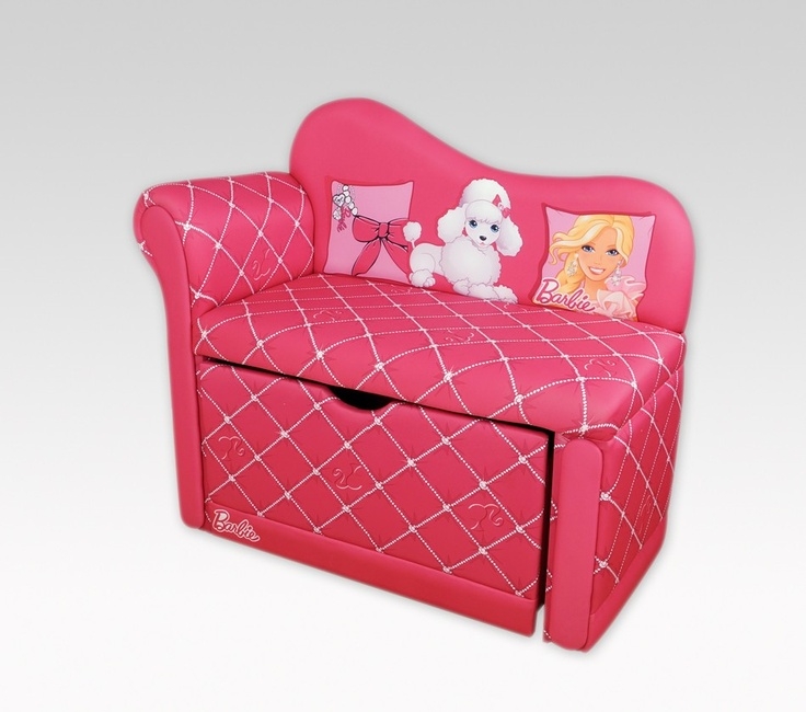 Barbie Glam Storage Chaise Chair