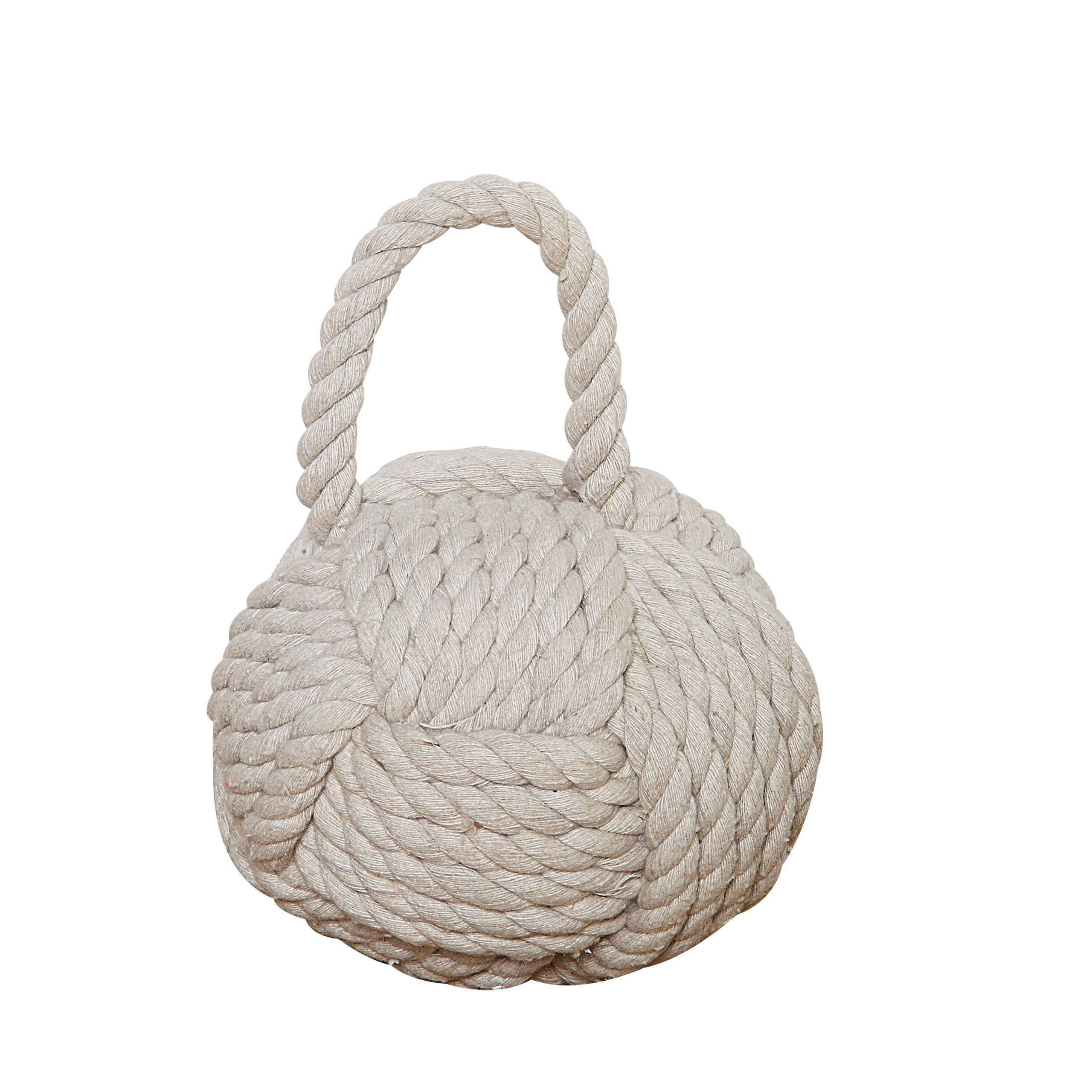 Rope Monkey Fist Knot Door Stop Country Beach Home Nautical Décor