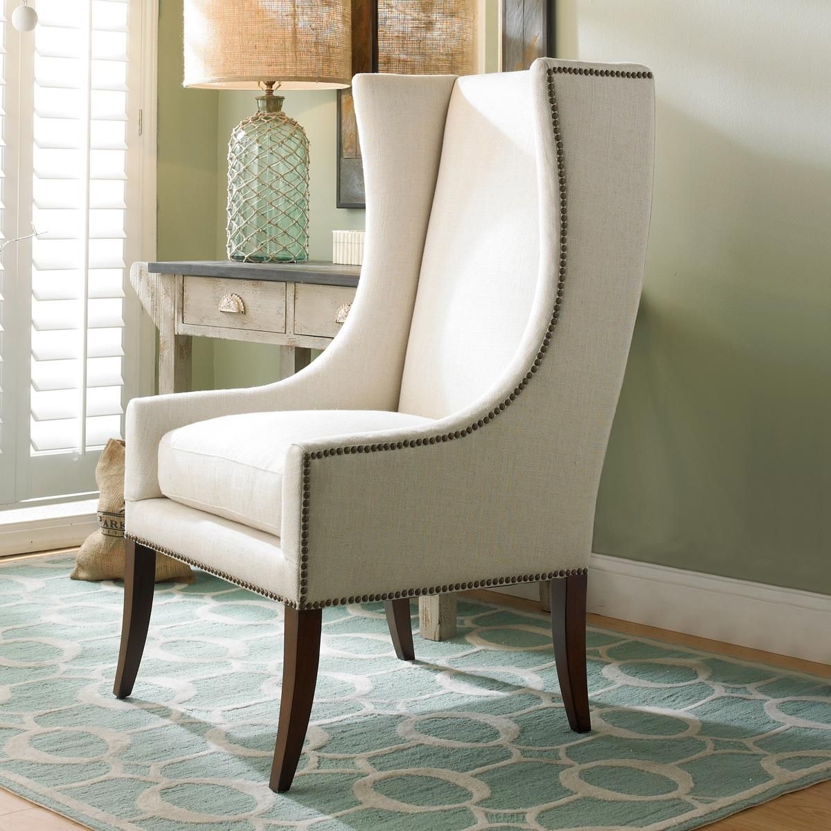 Nailhead Accent Chair 