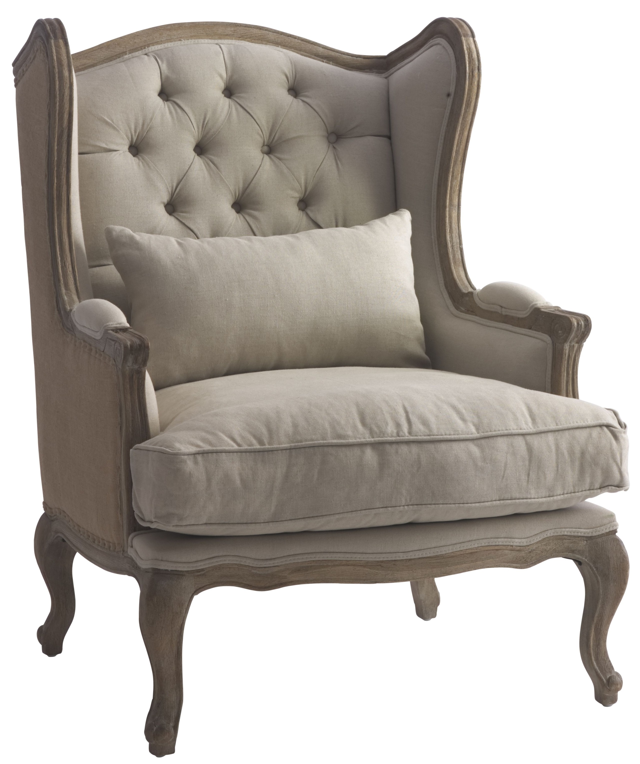 French Country Upholstered Chairs Ideas On Foter   White French Armchair 