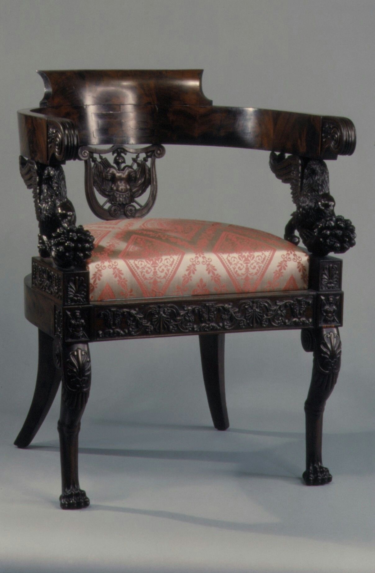 1830 italian armchair at the metropolitan museum of art new