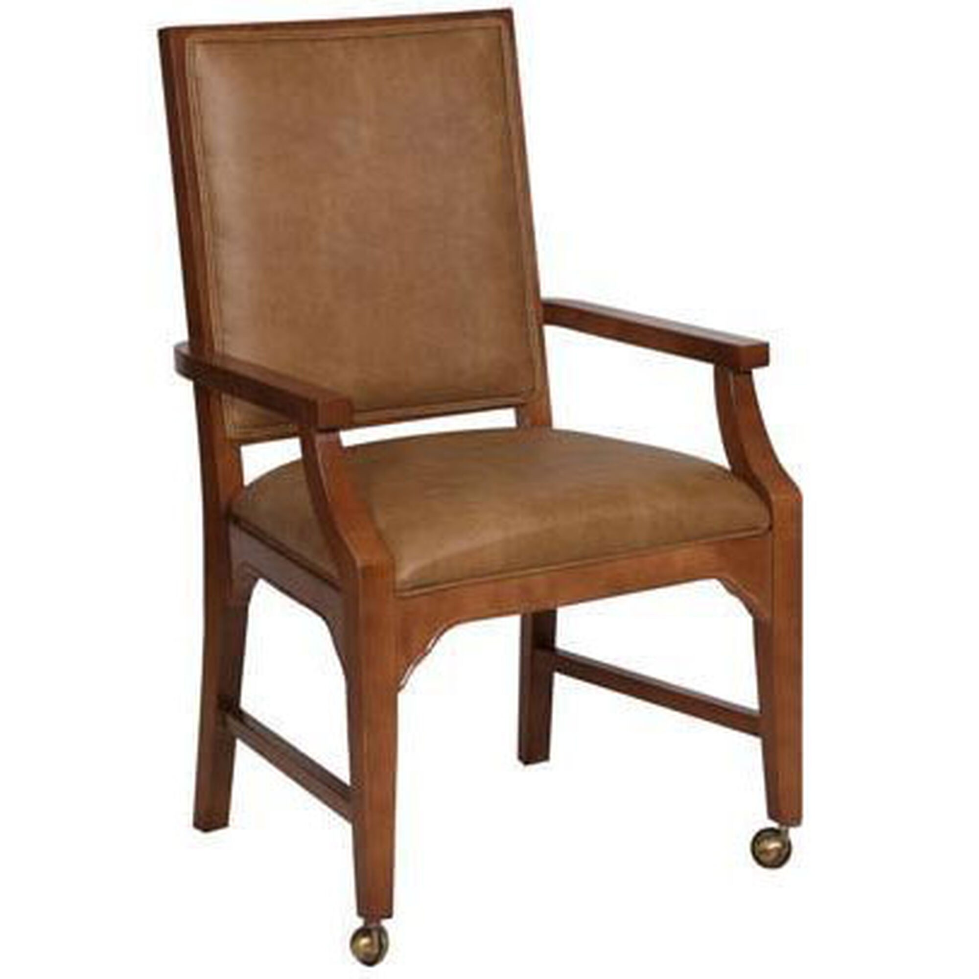 Ac furniture 4473 arm chair with casters by ac furniture