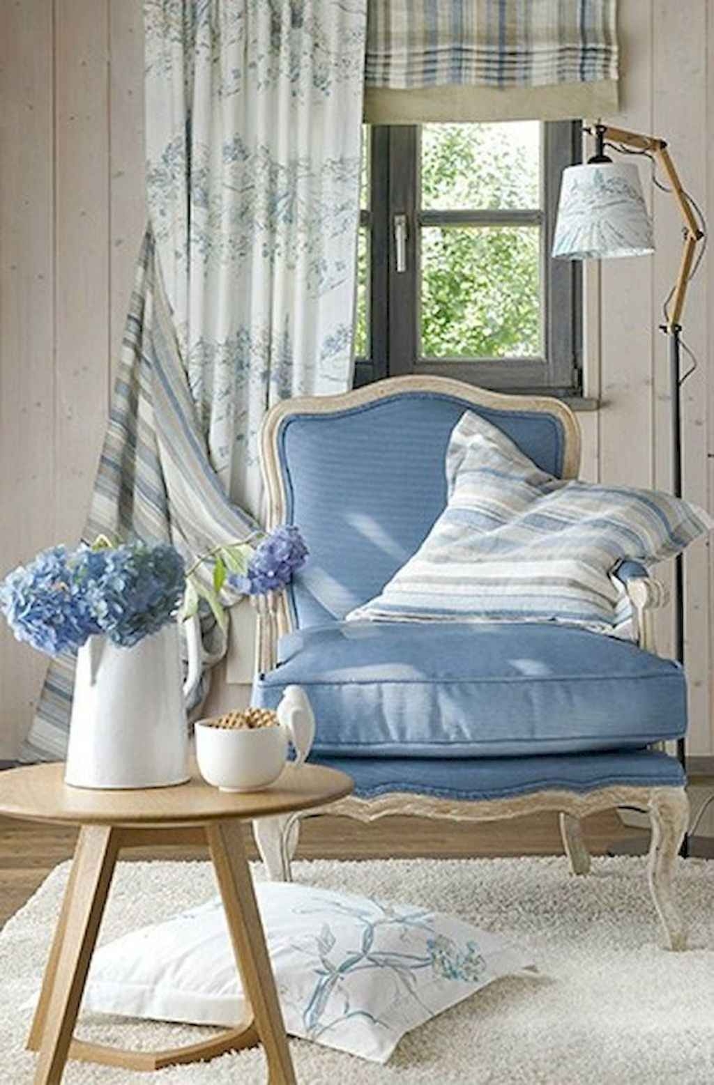 Blue bergere online chair