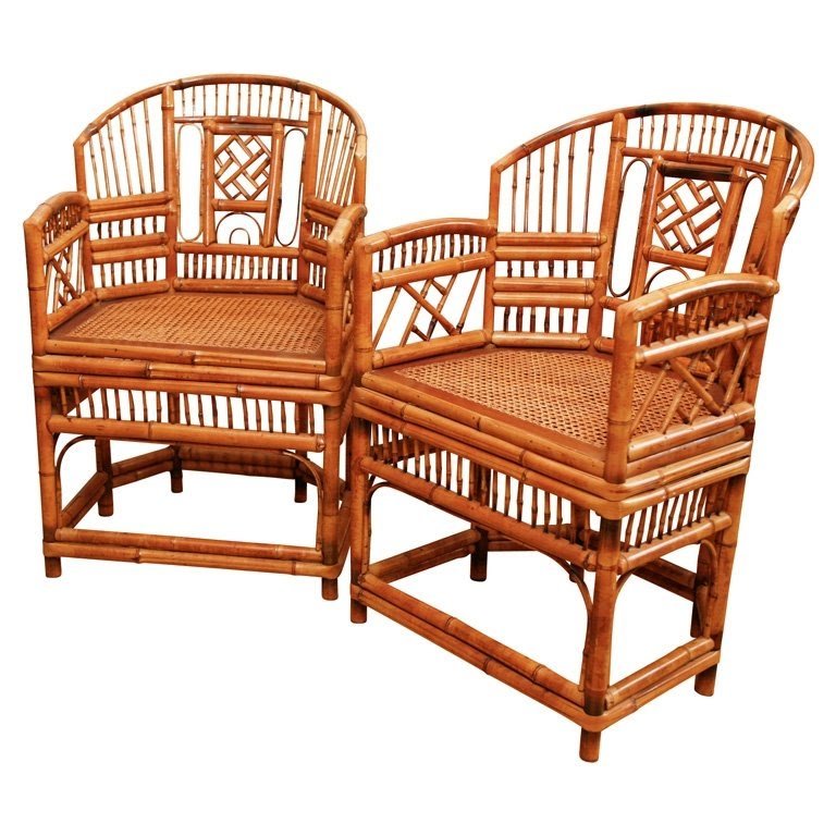 Bamboo arm chair 24