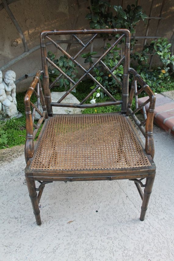 Bamboo arm chair 37