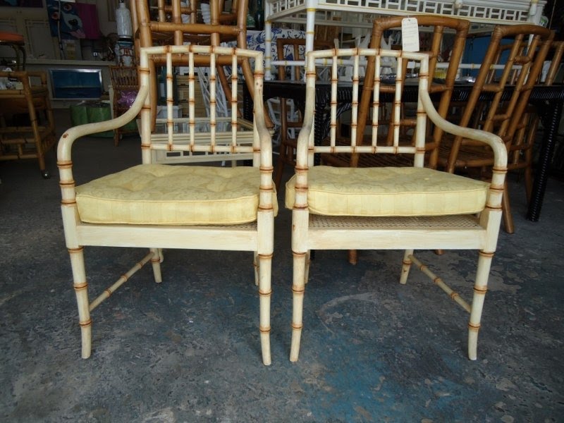 Bamboo arm chair 6
