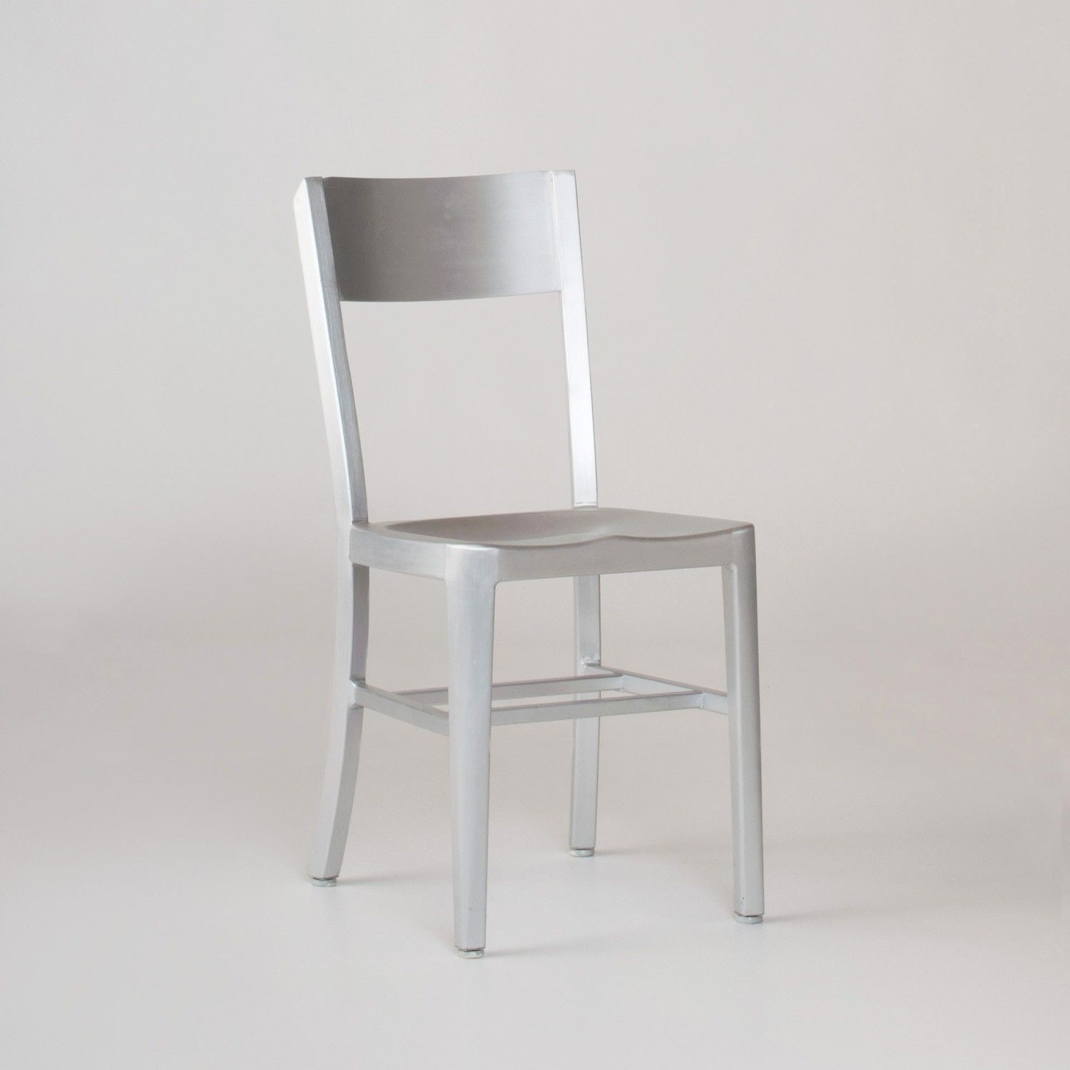 Brushed aluminum chair 3