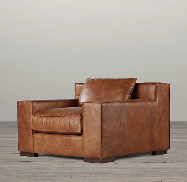 Capri leather chair