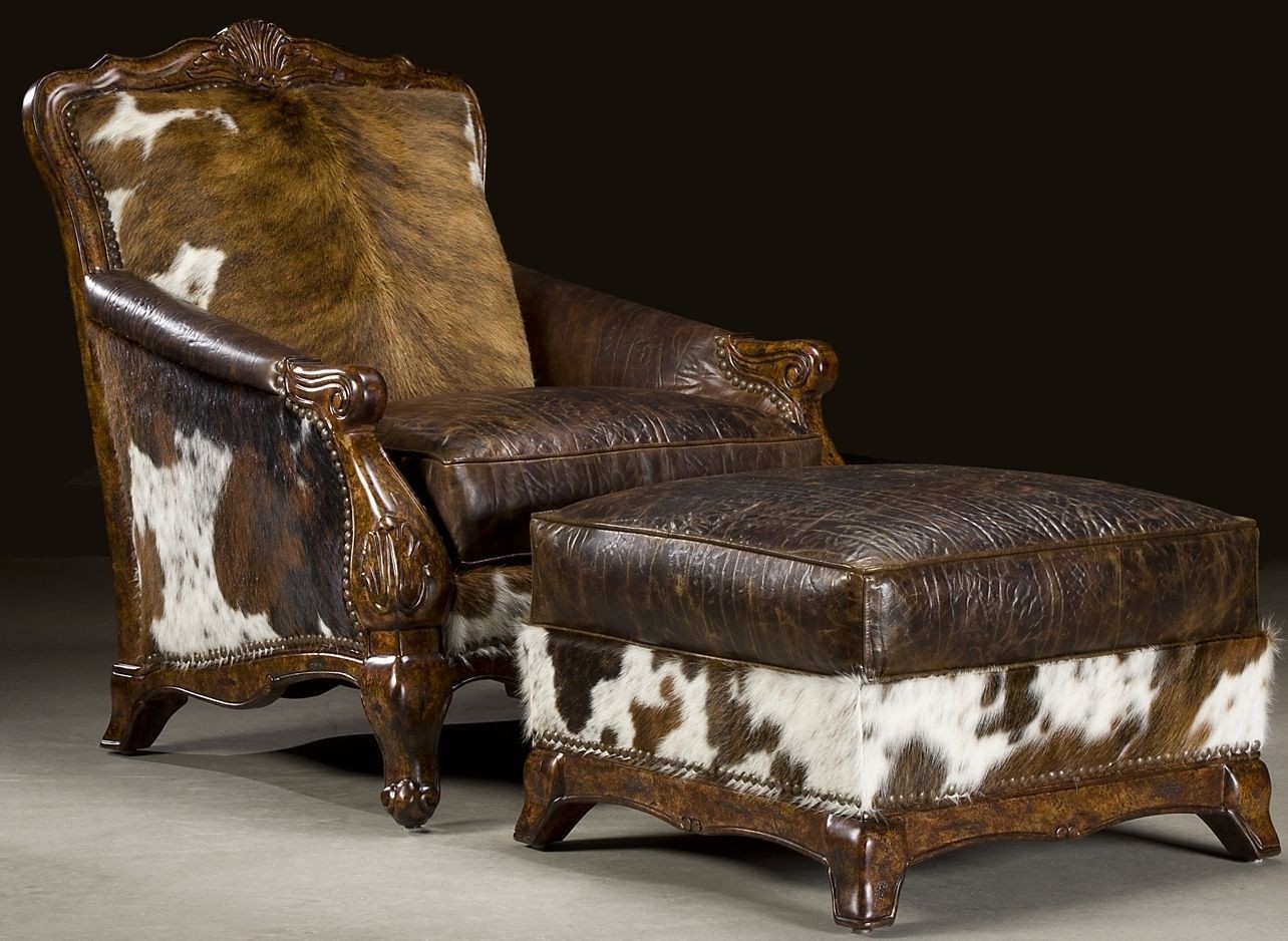 Cowhide chairs for outlet sale