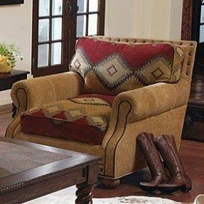 El canelo southwestern chair from king ranch saddle shop is